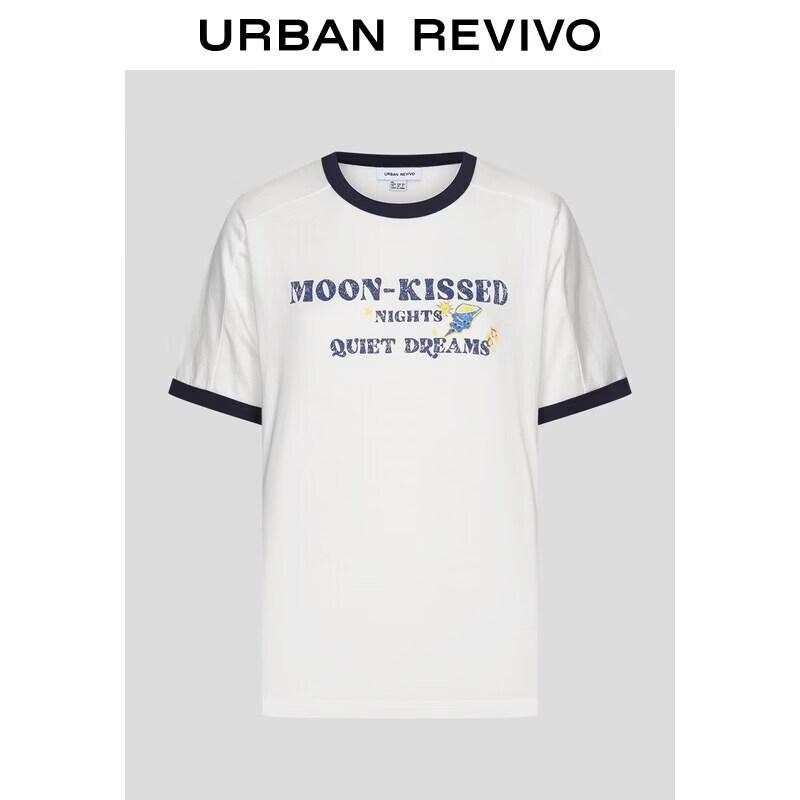 UR2026 Women s Casual Distressed Printed Cotton T-Shirt S