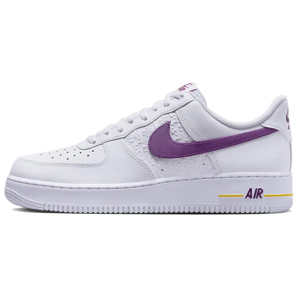 

новые Nike Air Force 1 07 Embossed Hoops Lakers 43
