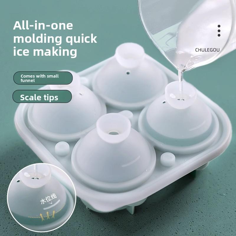 Whiskey Eiswürfelform Rosenblüte Silikon Eiswürfelform - Perfekt für selbstgemachte Eiswürfel und Cocktails