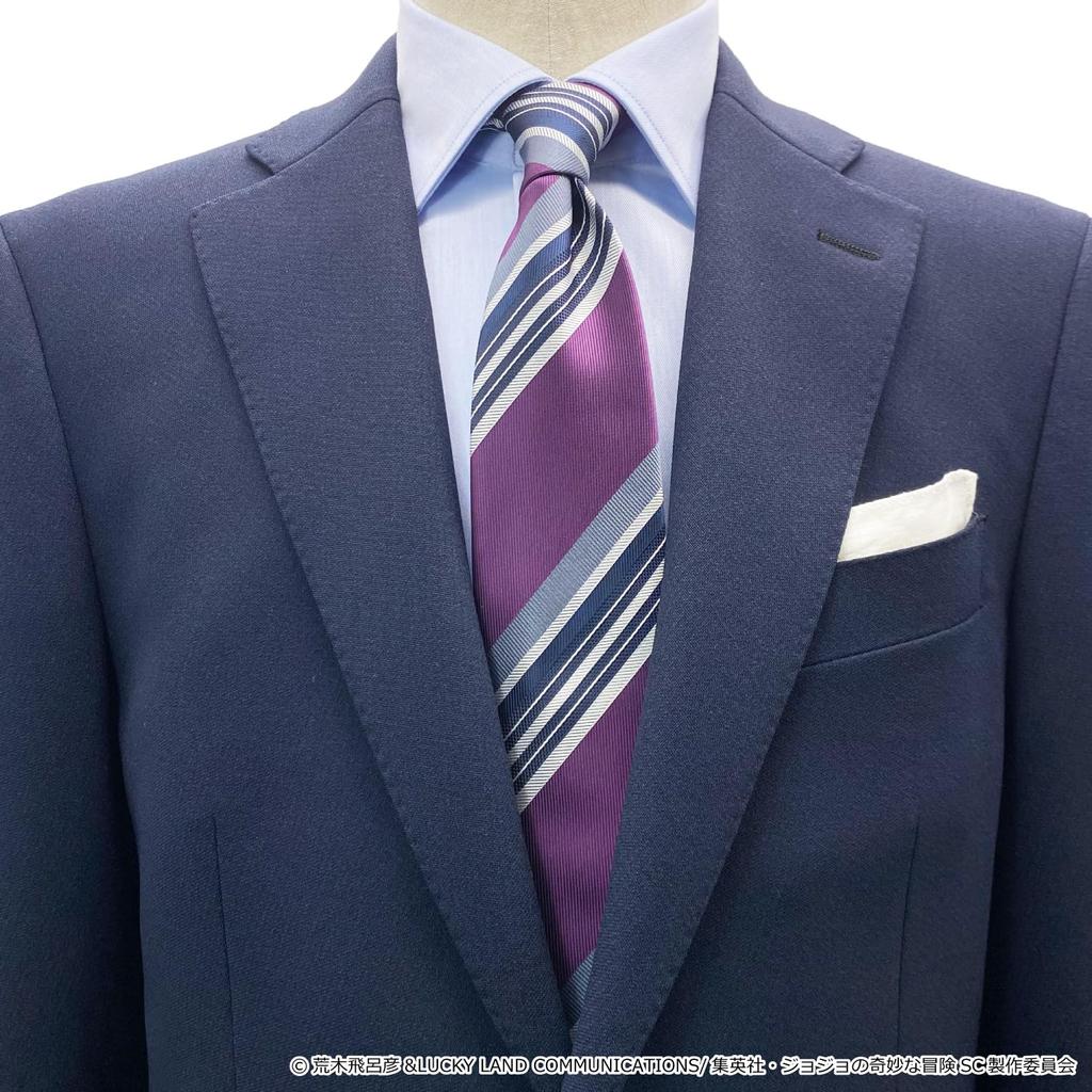 Florence Spec JoJo's Bizarre Adventure Part 3 Tie Joseph JJN000005-004 Purple 1 Standard
