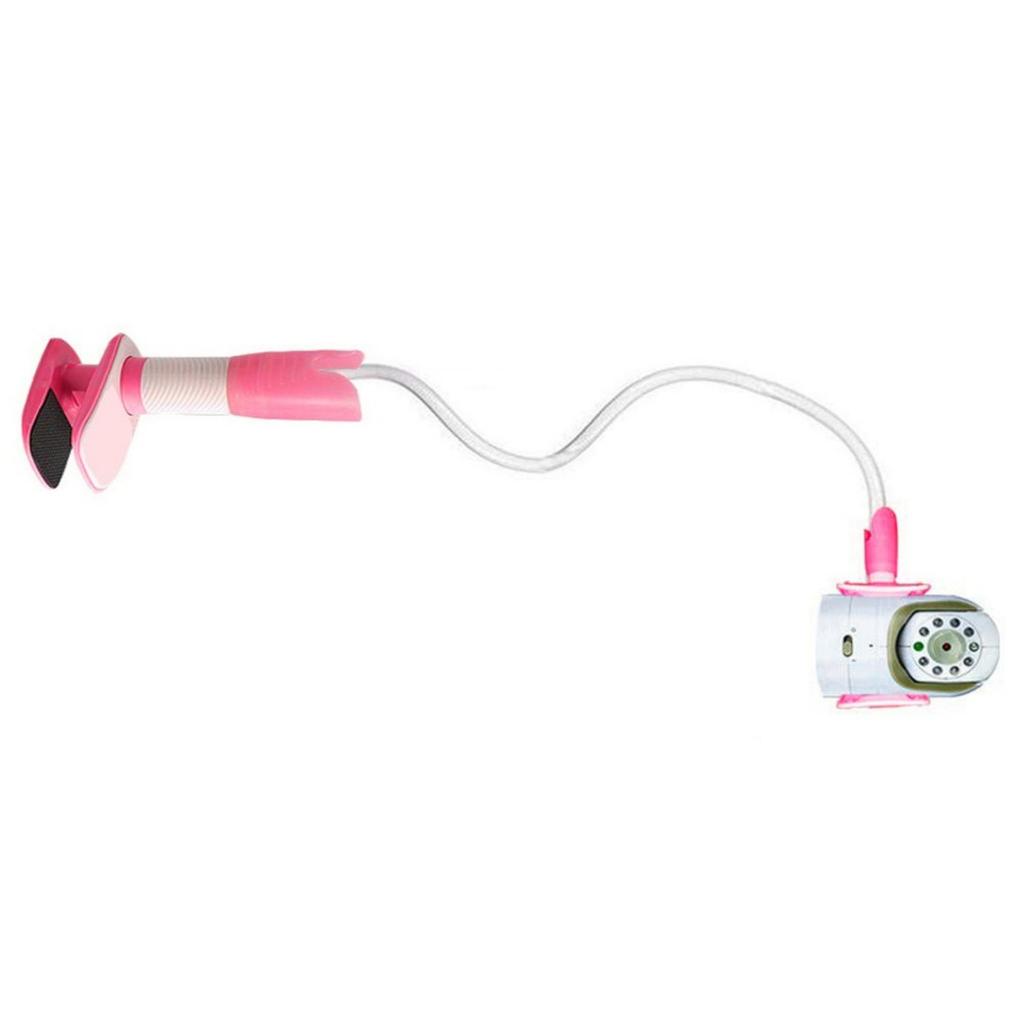 Baby Monitor Holder Flexible Baby Camera Bracket No Drilling Crib Cradle Rod Hose Holder Adjustable Twist Mounting