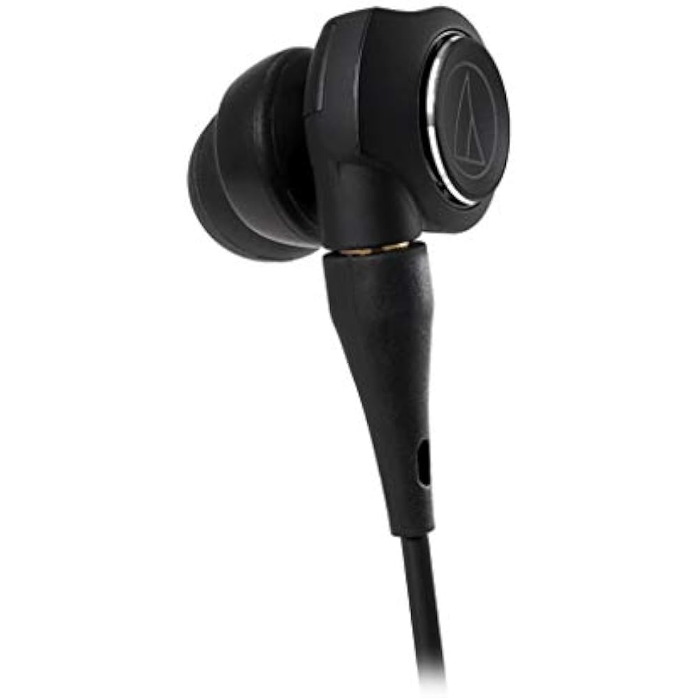 Audio-Technica ATH-CKS1100X Earphones, Wired, In-Ear, Deep Bass, Hi-Res, Hi-Res Audio Compatible,...