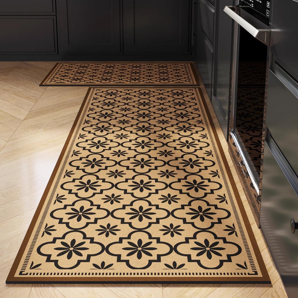 Persian Style Living Room Hall Carpet Long Hallway Corridor Rugs Non-slip Stairs Decor Runner Rug Kitchen Mat Size