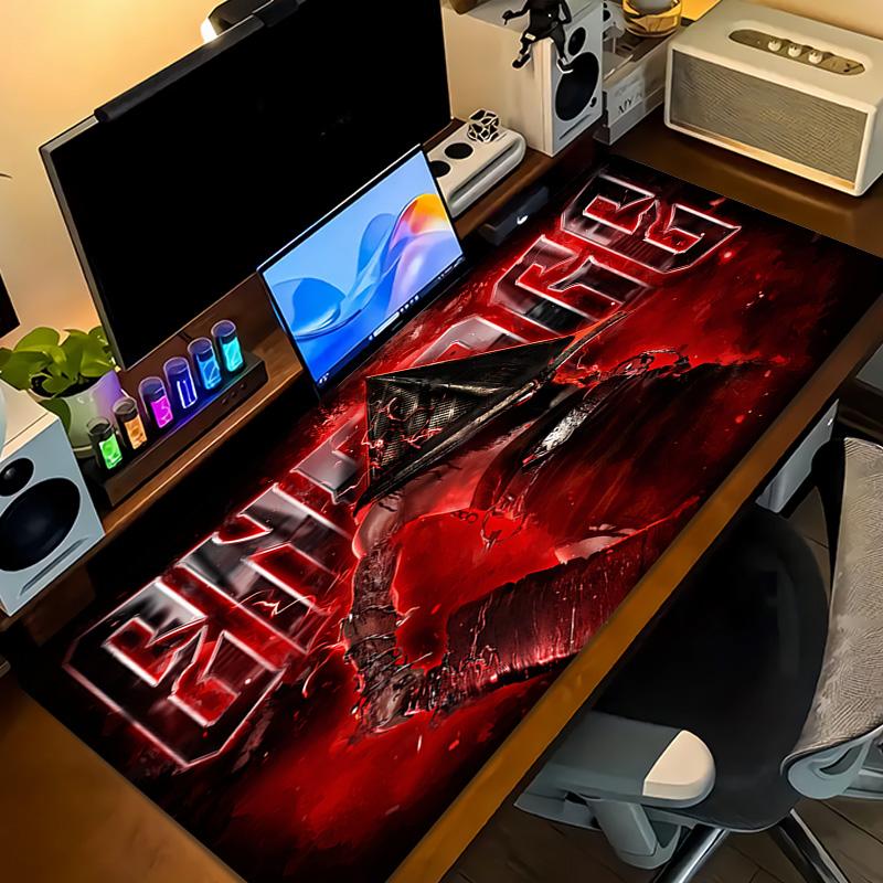 Pyramid Head Print Cushion Non-slip Laptop Tablet Big Mousepad XXL Mat Mini PC Playmat With Lock edge