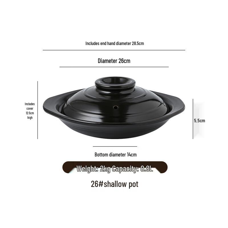 

ZISIZ High-Temperature Ceramic Alcohol Hot Pot