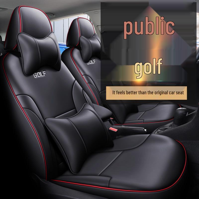 NT Custom Leather Seat Cover for Volkswagen Golf - Sporty, Stylish, All-Season Fit