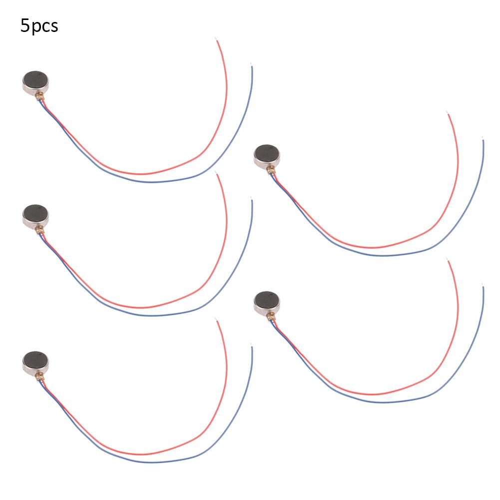 

DC 3V 0.02W 0.08A Brush Micro Vibrating Motor Adhesive Flat Coin8x3.4mm