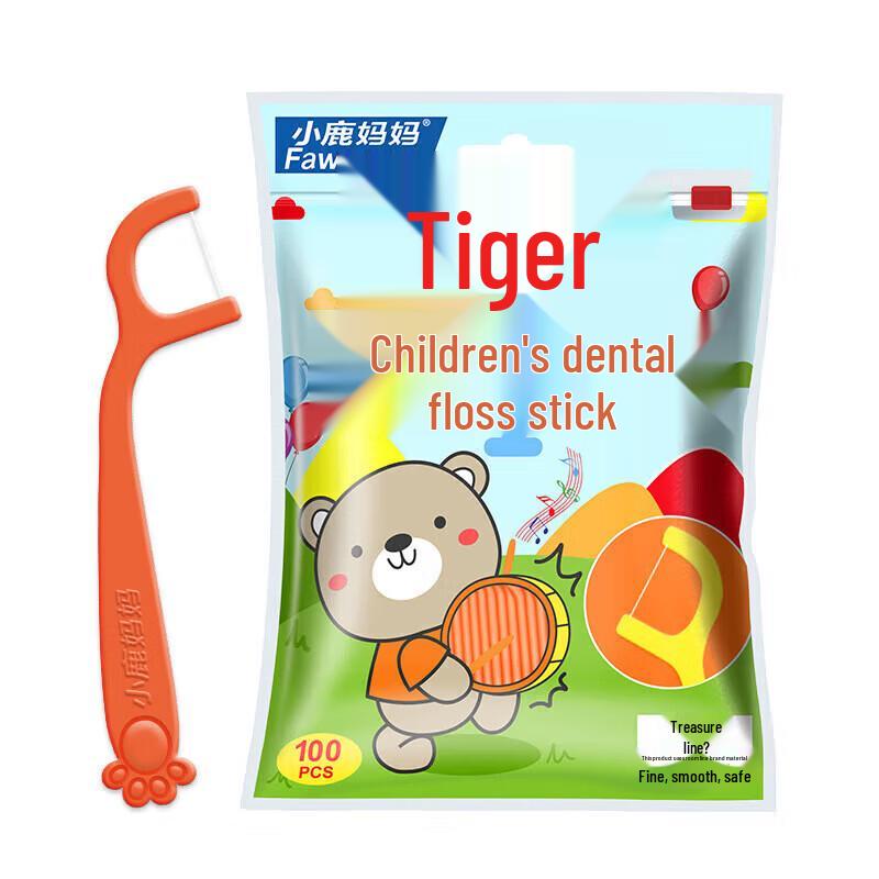 Little Deer Mama Kids Dental Floss Picks