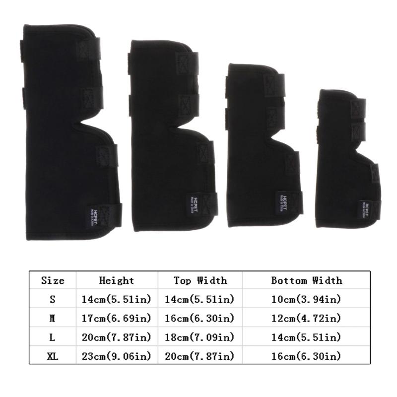 

1 шт., бандаж для ног собаки, защита для коленных суставов домашних животных, наколенники для собак, терапевтическая поддержка, противоударный M