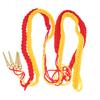 1Pc Red/Yellow Aiguillettes Wire Cord Or 2Pcs Yellow Pendants For Uniform Cosplay Costume Diy Clothes Decoration