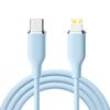 Factory 5A PD Fast Charging Liquid Silicone Type-C PVC Jacket USB Cable 1/2/3M Mobile Phone Flex iPhone for for