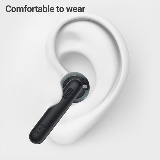 Stylish Wireless Earphone Stable Transmission Semi In-ear Comfortable To Wear