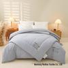 Crystal Home Textiles Silk and Mulberry Quilt: Thick Zippered Spring & Autumn Parent-Child Quilt, Winter Gift Edition.