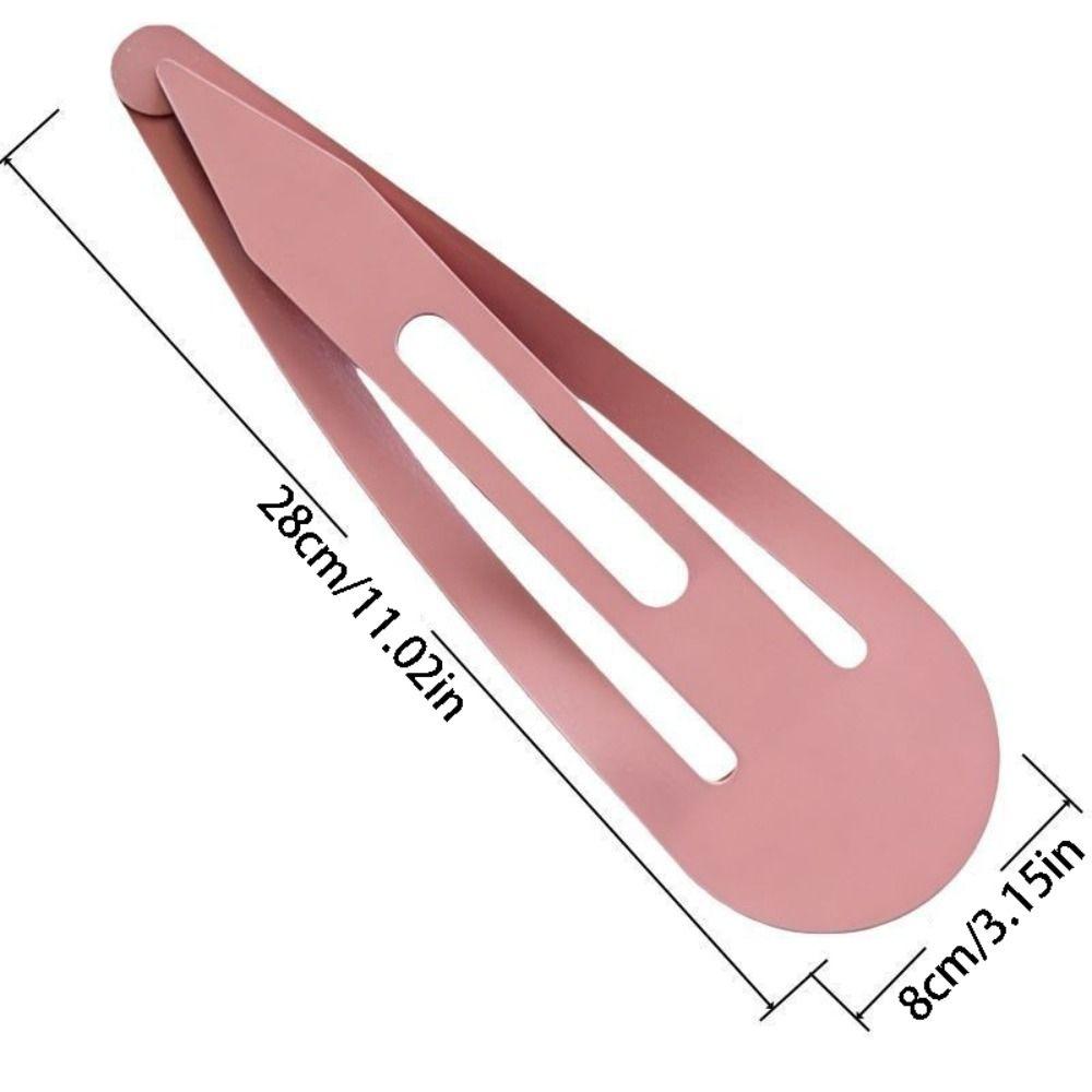 Trendy Creative Extra-large Hair Clips 28cm Solid Color Backpack Decoration Hairpin Kawaii INS Hoodies BB Clip Girl
