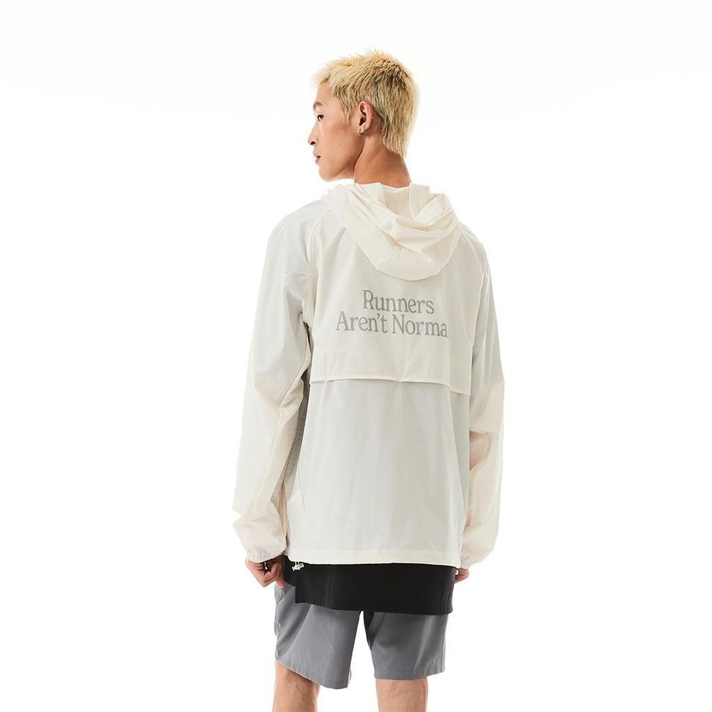New Balance Runners ArenAsia Sizing 't Normal Hooded Jacket 'White' Unisex NAE24101-WT