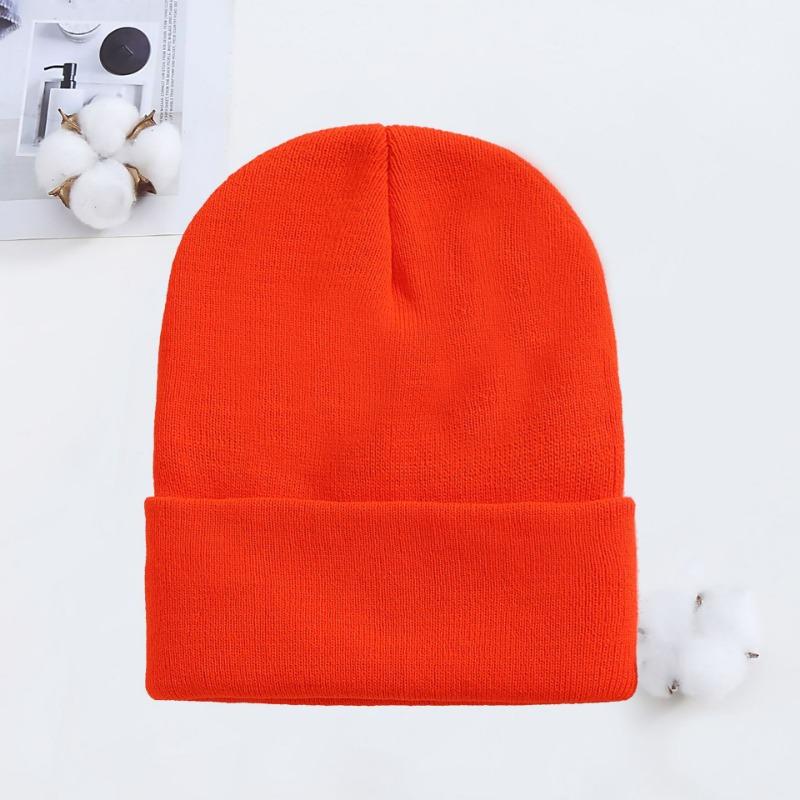 Knitted hats Versatile cold-proof autumn and winter hats Women's wool hats Knitted hats Men's