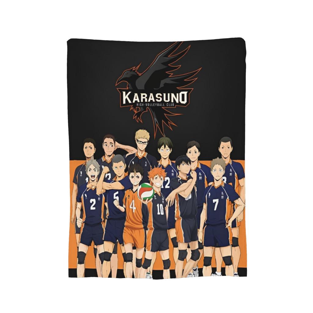 Anime Haikyuu Plush Blankets Miya Atsumu Manga Novelty Throw Blankets for  Sofa Bedding Lounge 150*125cm Quilt,