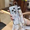Protective Anti-dust Phone Case For Redmi A4 5G Back Cover Shockproof Waterproof Cartoon Silicone Durable Ring Kickstand