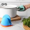 Lot de 8 gants de barbecue résistants à la chaleur pour hommes, gants de barbecue en silicone résistants à la chaleur, accessoires de grillades en plein air