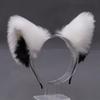 Lolita Plush Hair Band Anime Furry Cosplay Headwear Fashion Cat Ears Headband  Girls