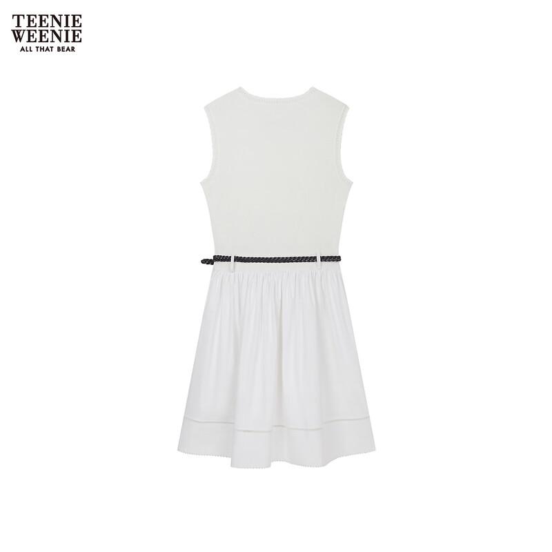 Teenie Weenie Bear Simple Mid-Length Dress