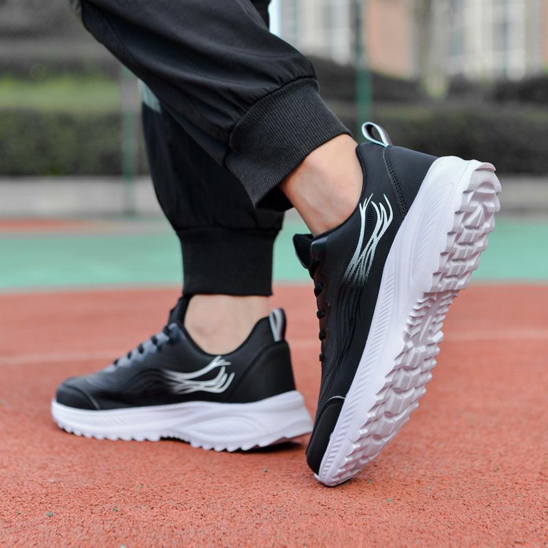 Men's Fashion Antislip Wear-resisting Running Trainers Casual Sneakers New Breathable Sports Shoes Male Spring Outdoor Men Shoes
