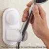 No Punching Shower Bracket Wall Mounted Suction Cup Adjustable Showerhead Rack  Base