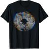 Retro Psychedelic Mushroom Print Magical Gift Food Fun Women's T-shirt Humorous Streetwear Short-sleeved Clothing Personality