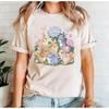 Cute Bunny T Shirt Rabbit For Lover Hare Floral
