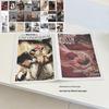 European & American Magazine Cover Props Set: Soft Background Decoration for Photography Featuring English Book Covers