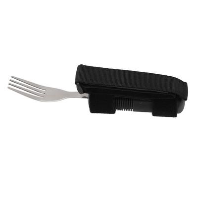 Adaptives Essbesteck mit verstellbarem Handschlaufgriff Edelstahl Adaptive Essgabel