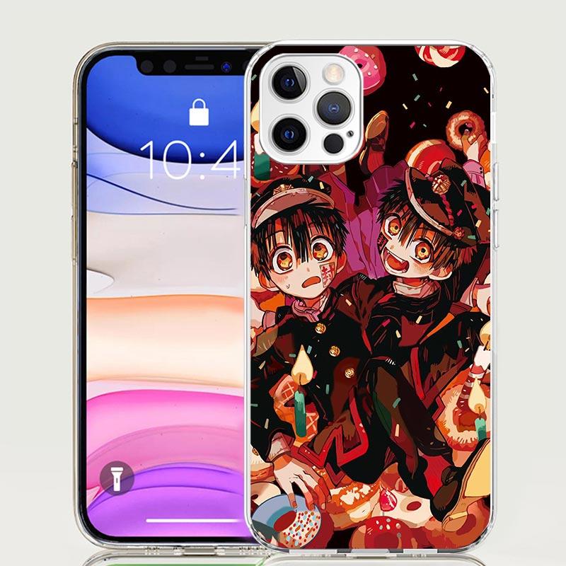 Toilet Bound Hanako Kun Anime Case Phone Cover for Apple iphone 16 15 14 13 12 Mini 11 Pro Max 16E X XS XR 7 Plus 8 + SE 2020 Tr