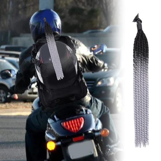 

Синтетические парики Дреды Градиент Украшения для волос Аксессуары Универсальный мотоцикл Грязная коса Парик Косичка Хвост для мотоцикла