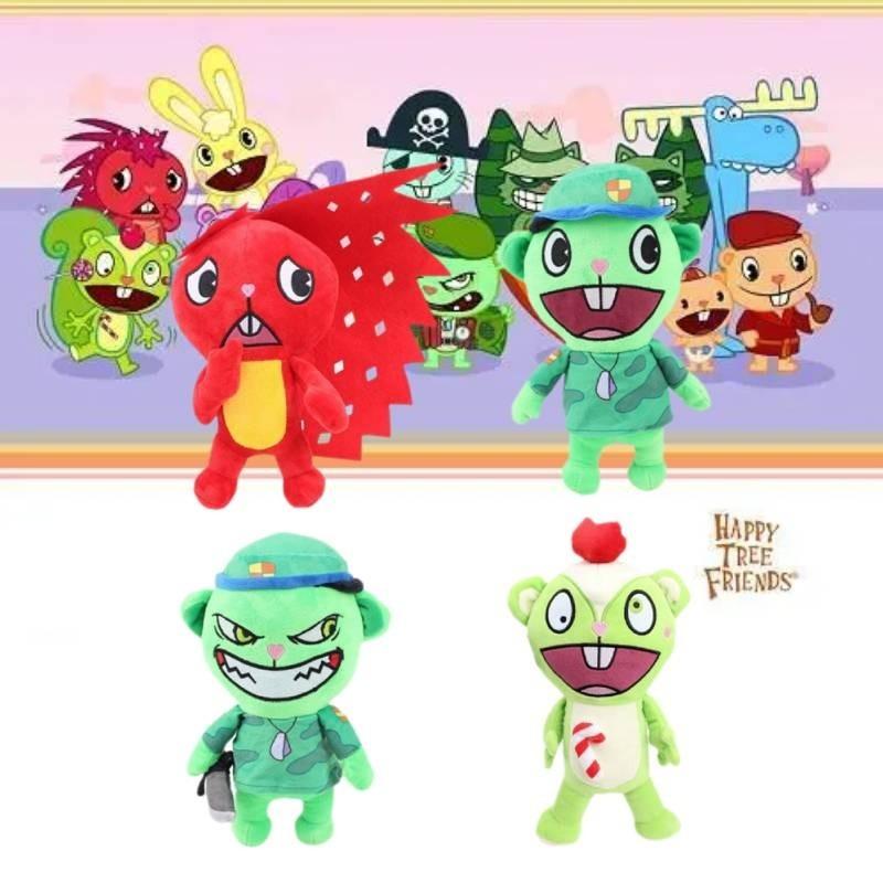 Adorable Flippy Plush Toy Ultra-soft Short Plush Military Bear Happy Tree Friends