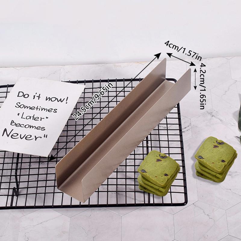 U Şeklinde Yapışmaz Kurabiye Kalıbı Kendin Yap Karbon Çelik Bisküvi Kalıbı Kurabiye Kesici Kek Ekmek Kızılcık Bisküvi Kalıbı Pişirme Mutfak Aleti