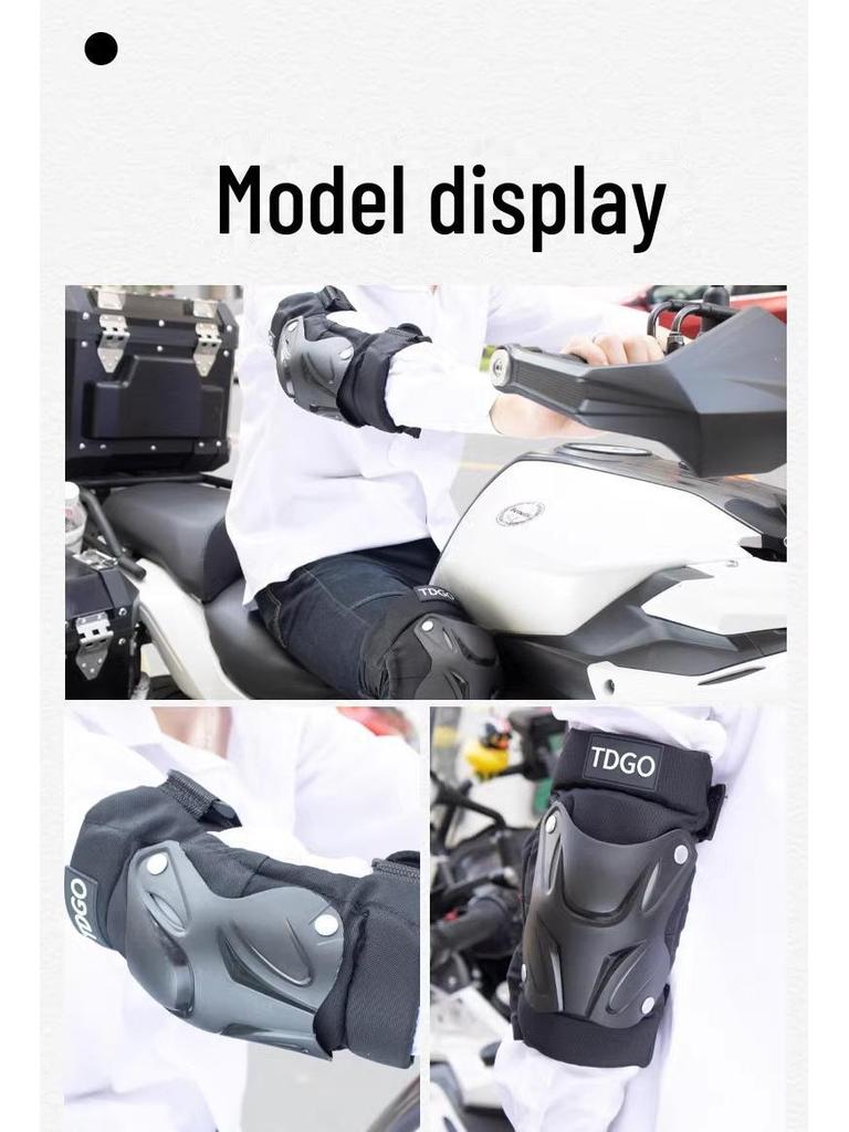 Winddichte Motorrad-Knie- und Armschützer: Winterreitschutz, Anti-Fall Knight Sports Gear