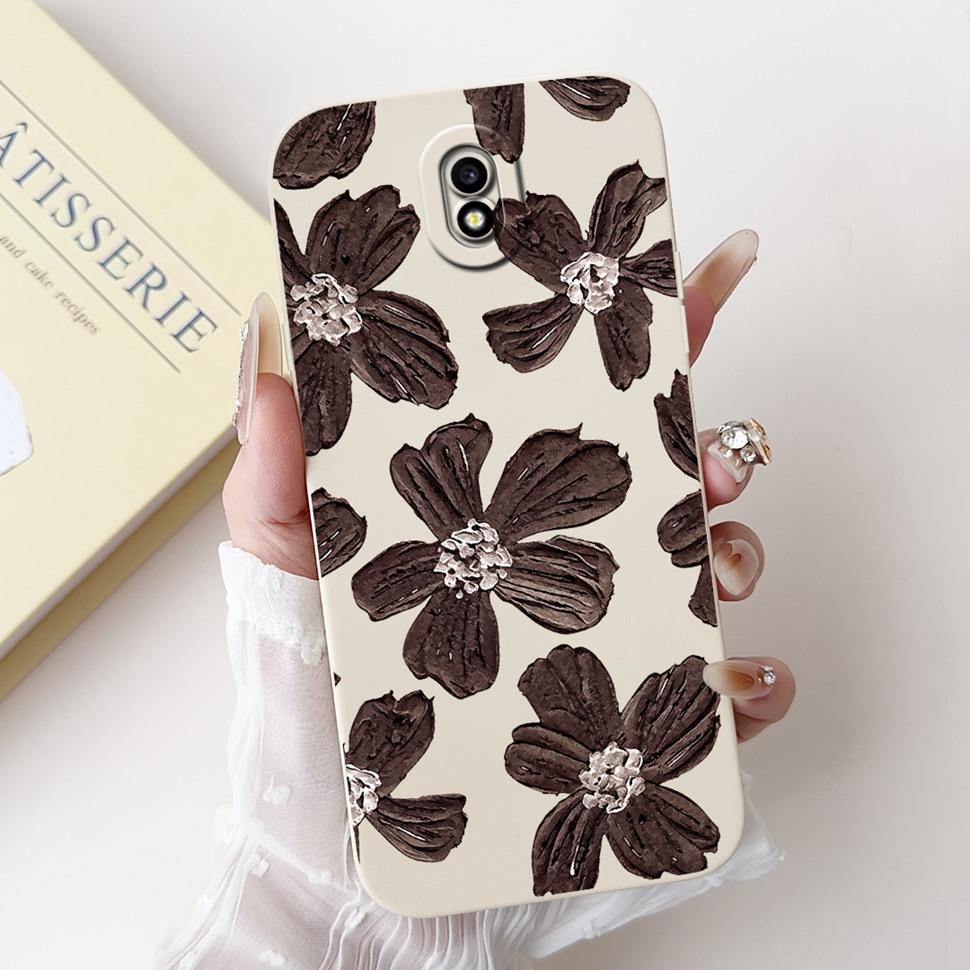 Cute Panda Cover For Samsung J7 2017 Case SM-J730F Silicone Soft TPU Fundas Phone Case For Samsung Galaxy J7 2017 Coque Bumper