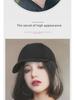 Women's Fashion Duckbill Hat with Wig - Bob Head Style, Versatile Celebrity Clavicle Short Hair Full Head Cover