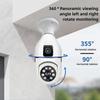 Indoor High Definition Monitoring Device Wireless Dual Screen Security Camera Night Vision Full-color Surveillance Camera