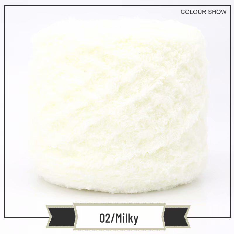 

3-ниткова пряжа з коралового флісу для ручного в язання дитячої сумки, взуття, шапки, шарфа, пальто - 2 мотки - Безкоштовна доставка