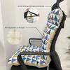 Ergonomic Office Chair Cushion with Integrated Backrest Support - Suitable for Multifunctional Use of Home and Car Seats
