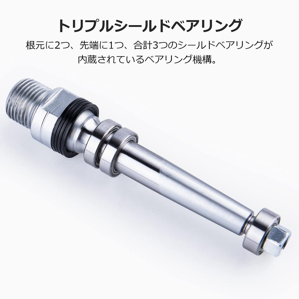 CXWXC Bicycle Pedal Flat Pedal Triple Shield Bearing Inch with Pin for Road Left and Right Set 9/16 Anti-Slip Bike/Cross Bike/MTB Etc. (CX-925)