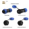 ZS21 Aviation Plug Harness: Solderless Male Copper Pin Cable with IP68 Waterproof Connector