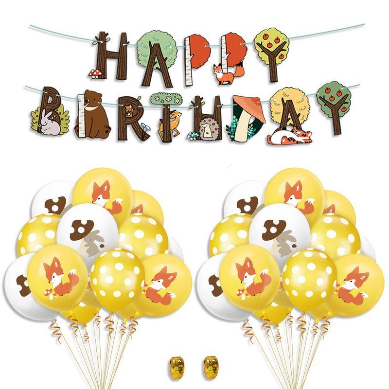 Safari Themenparty Dekorationen mit 23/25 Stück Dschungeltierballons für lebhafte Feiern