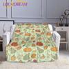 Cartoon Frohe Weihnachten Katze Decke Druck Super Weiche Flanell Decke Flanell Bettdecke Bettwäsche Sofa