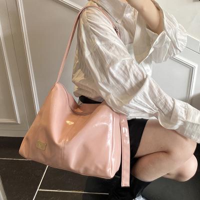 Korean Niche Underarm Bag Women's 2025 New Trendy Fashion College Style Tote Bag Versatile Large-capacity Shoulder Bag