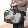 Extra-Large Mesh Laundry Hamper With Handles Foldable Versatile Storage Bag For Dirty Clothes In Multiple Rooms Laundry Baskets