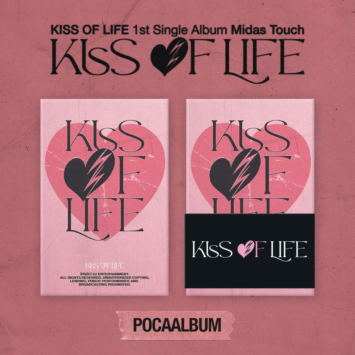 

KISS OF LIFE - 1st Single Album : Midas Touch [POCA ALBUM]