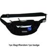 Korean Style Unisex Fashion Chest Bag Crossbody Waist Bag Messenger Bag Sportswear Shoulder Bag Casual Outdoor Bags Lovers Gift for Men and Women