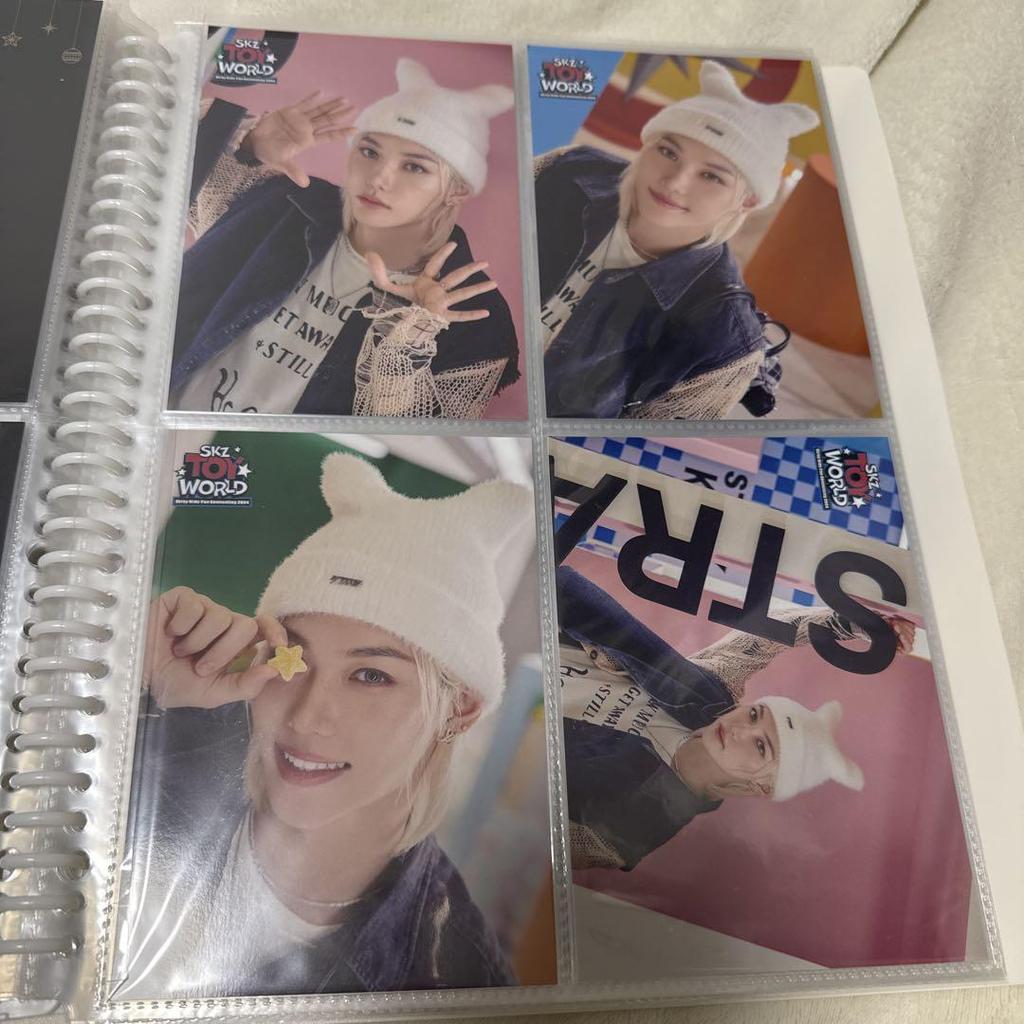 [USED] Stray Kids Felix Trading Cards (17 cards)